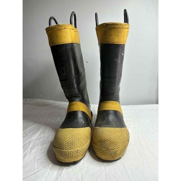 Servus Firebreaker mens Medium Fireman Boots size 8 - Picture 3 of 6
